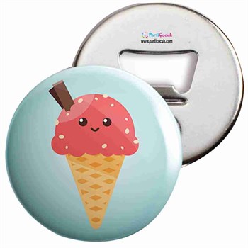 Açacaklı Buzdolabı Magneti Dondurma 15 Parti Çocuk   