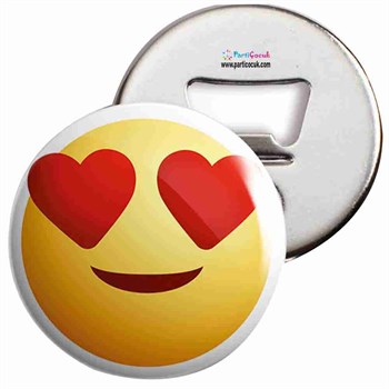 Açacaklı Buzdolabı Magneti Emoji 15 Parti Çocuk   
